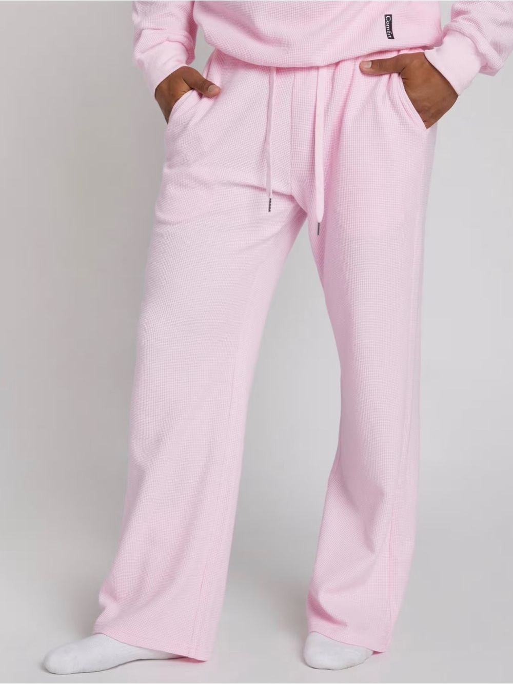 Comfrt Waffle Knit Lounge Set - Picture 11 of 13